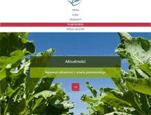 Tablet Screenshot of plantatorzy.polski-cukier.pl