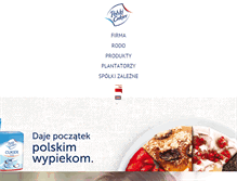 Tablet Screenshot of polski-cukier.pl